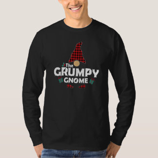 T-shirt Le gnome grincheux Buffalo à carreaux famille appa