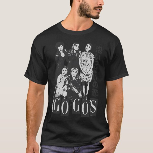 T-shirt Le Go-Go'S - Portrait Japonais (Devant)