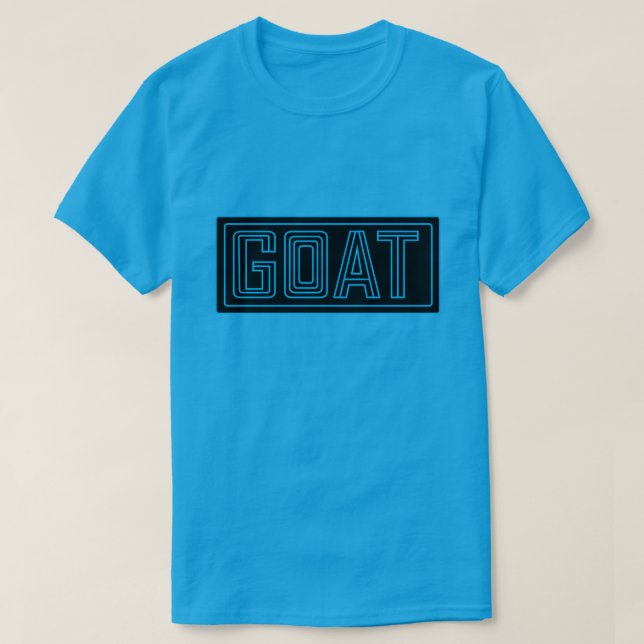 T-shirt Le GOAT pour toujours (Design devant)