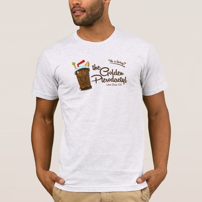 T-shirt Le Golden Pterodactyl Tiki Bar Myrtle Beach (Devant)