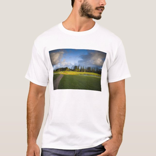 T-shirt Le golf de Makai à Princeville (Devant)