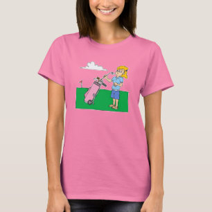 T-shirt Le golf des femmes