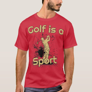 T-shirt Le golf est un sport