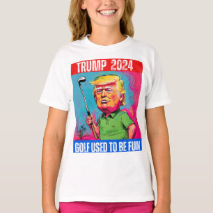 T-SHIRT LE GOLF TRUMP 2024 ÉTAIT AMUSANT