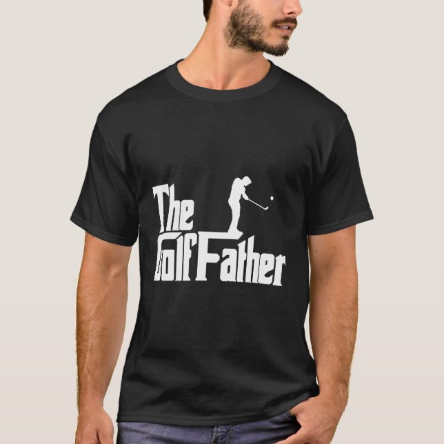 T-shirt Le Golfather- Golf Pour Un Golfeur (Devant)