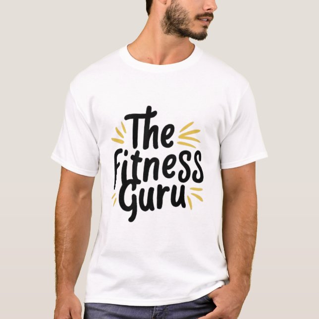T-shirt Le gourou de la forme physique (Devant)