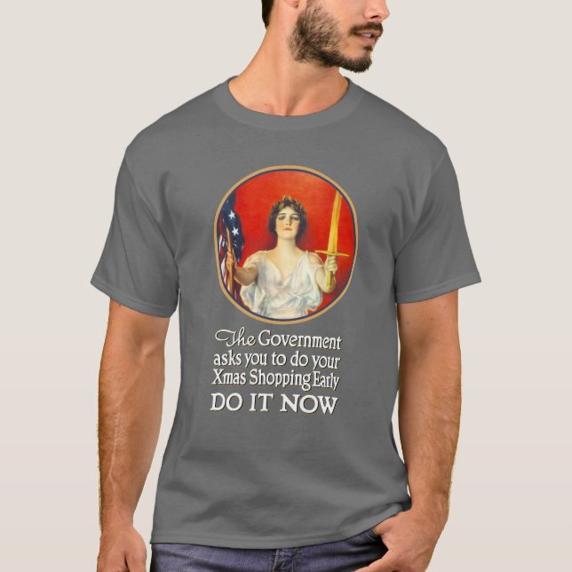 T-shirt Le gouvernement a besoin de vous pour faire des (Devant)