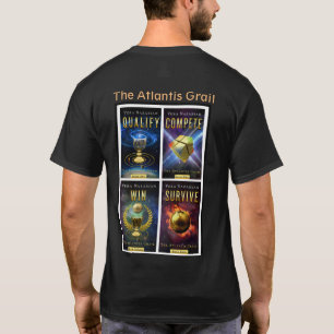 T-shirt Le Graal de l'Atlantide - finaliste 2018 de