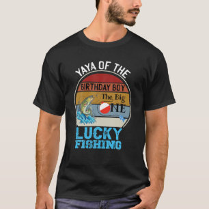 T-shirt Le Grand Anniversaire Thème Pêche Yaya Du Bir