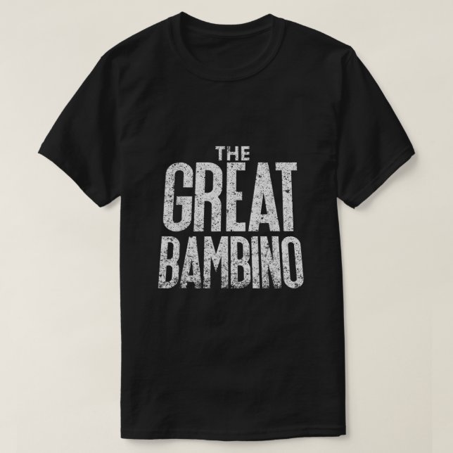 T-shirt Le grand bambino baseball à la maison Run Hitter T (Design devant)