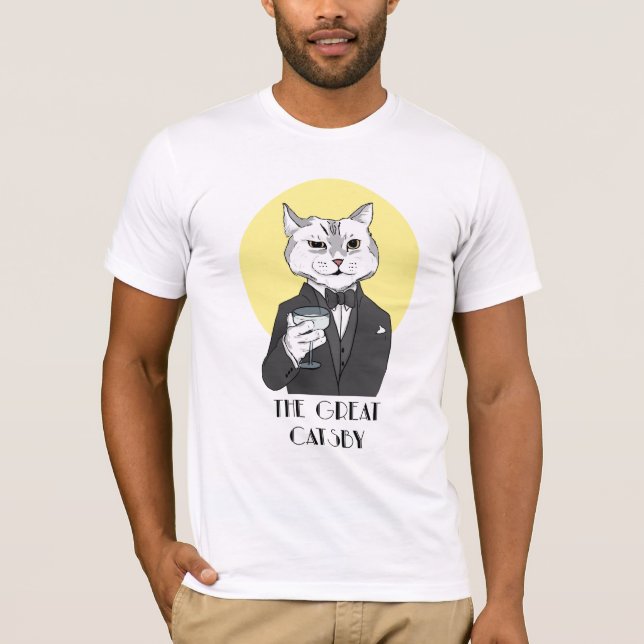 T-shirt Le grand Catsby (Devant)