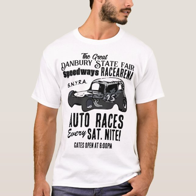 T-shirt Le Grand Danbury State Fair Racearena 2-Side T! (Devant)