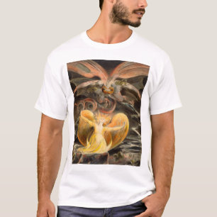 T-shirt Le grand dragon rouge et la femme vêtue de soleil