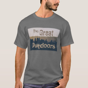 T-shirt Le grand extérieur rustique