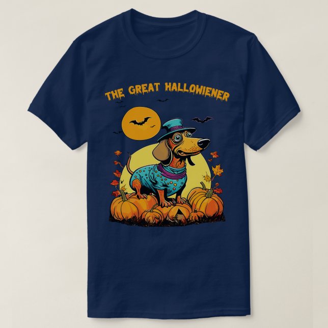 T-shirt le grand Hallowiener (Design devant)