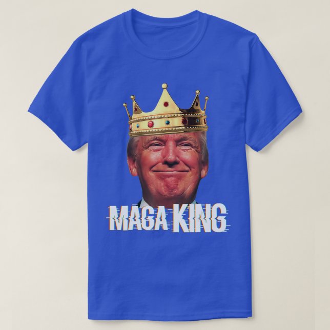 T-shirt Le Grand Mage King Trump Ultra Maga Funny Trendy  (Design devant)