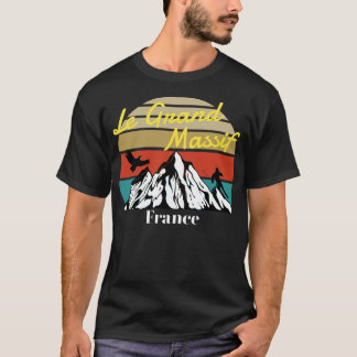 T-shirt Le Grand Massif ski France