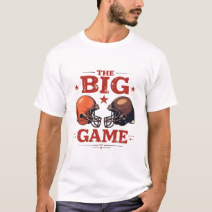 T-shirt Le Grand Match – Rivalité de Casques de Football V