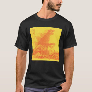 T-shirt Le grand monstre de Kanagawa TeamGodzilla Trippy