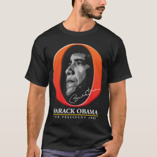 T-shirt Le grand O2 d'orange - Barack Obama pour le