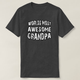 T-shirt Le grand-papa le plus impressionnant du monde