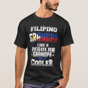 T-shirt Le grand-papa philippin aiment un grand-papa