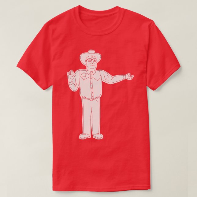 T-shirt Le grand roi de la colline (Design devant)