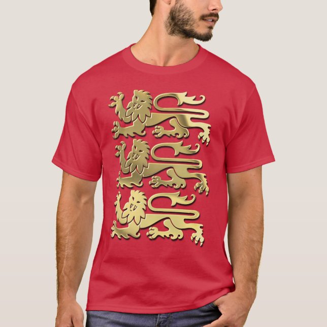T-shirt Le Grand Sceau du roi Richard Ier d'Angleterre (Devant)