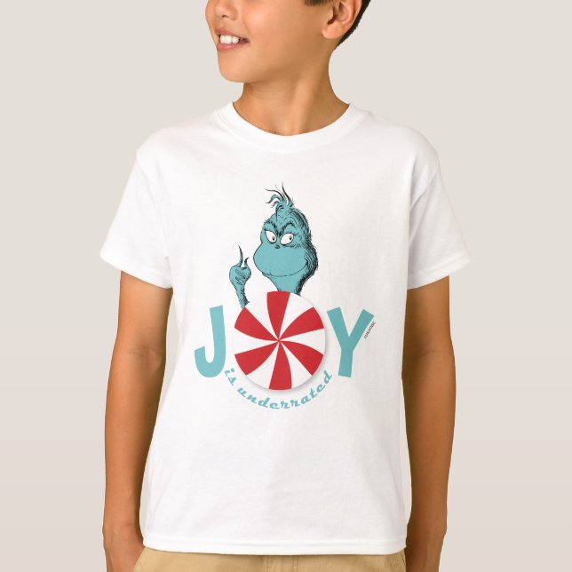 T-shirt Le Grinch | La joie est sous-estimée (Devant)