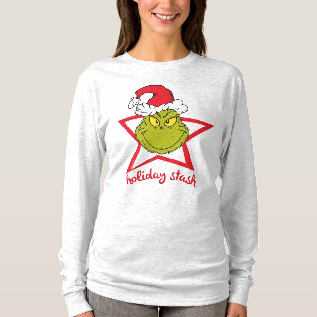 T-shirt Le Grinch | Trésor des Fêtes (Devant)