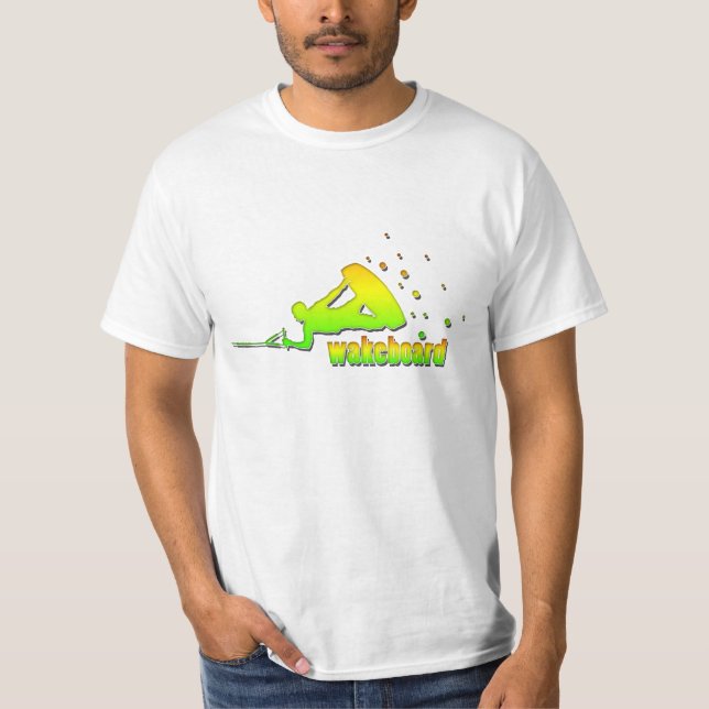 T-shirt Le grippage, chemise de wakeboard (Devant)