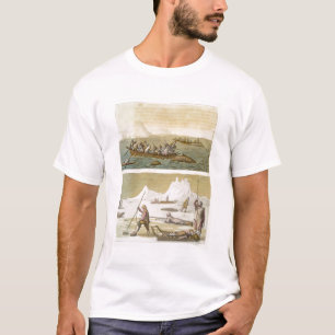 T-shirt Le Groenland : Pêche de baleine et chasse aux