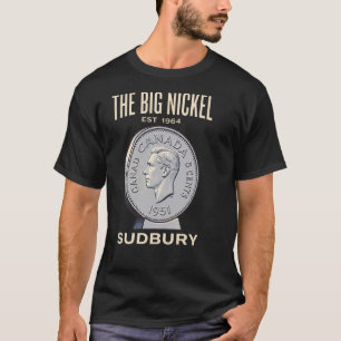 T-shirt Le gros nickel Sudbury Canada Voyage vintage