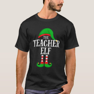 T-shirt Le groupe de famille de lutin de l'enseignant appa