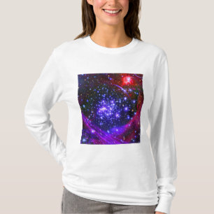 T-shirt Le groupe d'étoile de voûtes profondément à