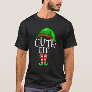 T-shirt Le groupe Elf mignon qui correspond à Noël familia