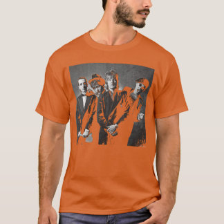 T-shirt Le groupe punk The Damned 1980 Photo de Allan Ball