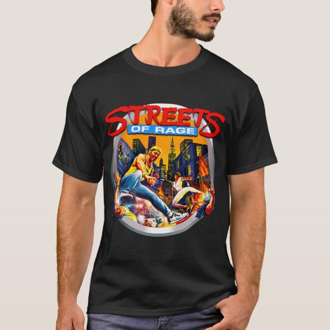T-shirt Le Groupe Streets Of Rage (Devant)