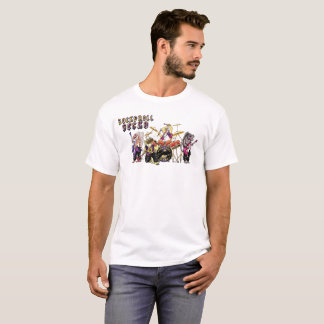 T-shirt Le groupe T blanc