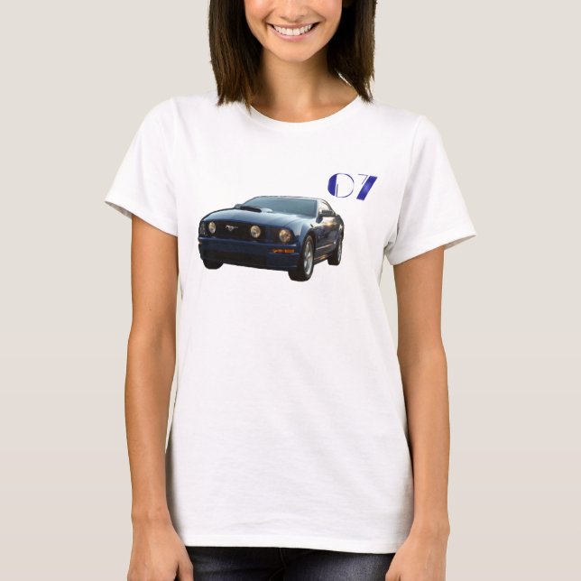 T-shirt Le GT, mustang, 2007 (Devant)