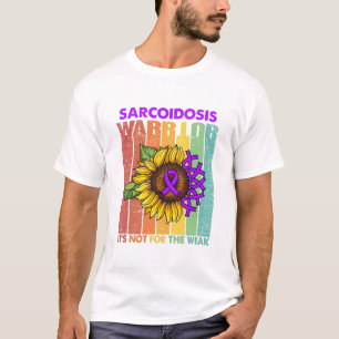 T-shirt Le guerrier de la sarcoïdose, ce n'est pas pour le