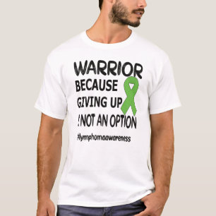 T-shirt Le guerrier de Lymphoma Hodgkins Lymphoma Cancer S