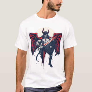 T-shirt Le Guerrier du Diable Ange : Gloire Sanguine"
