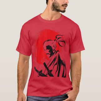 T-shirt Le guerrier fantôme Samurai Anime Manga Bushido (4