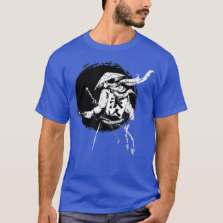 T-shirt Le guerrier fantôme Samurai Anime Manga Bushido (6
