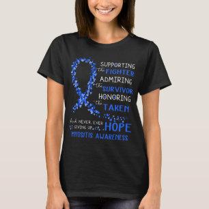 T-shirt Le guerrier Myositis soutient le combattant