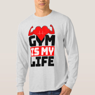 T-Shirt Le Gym Est Ma Vie