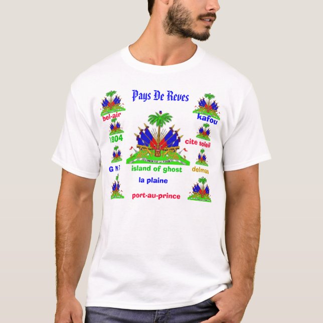 T-SHIRT LE HAÏTI (Devant)