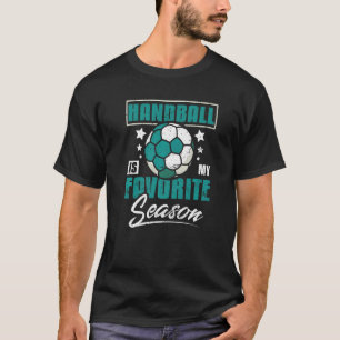 T-shirt Le handball est ma saison préférée Premium