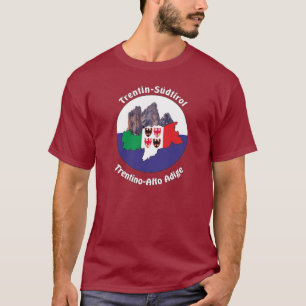 T-shirt Le Haut-Adige - Alto Adige - Italie - Italia